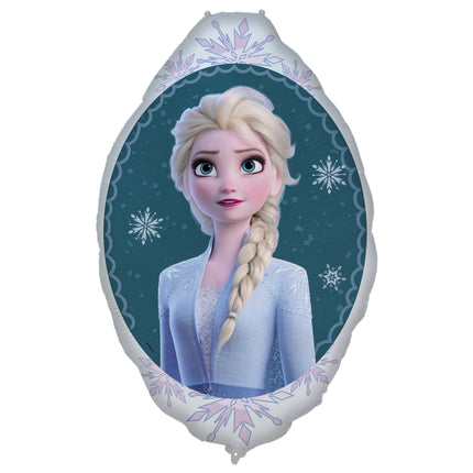 Palloncino ad elio Frozen Elsa vuoto 90 cm