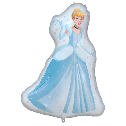 Palloncino ad elio Principessa Cenerentola vuoto 97 cm