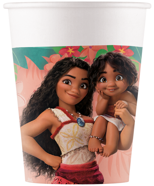 Moana Ii Sailing Spirit Fsc Bicchieri di carta 200Ml (Wm) 8St
