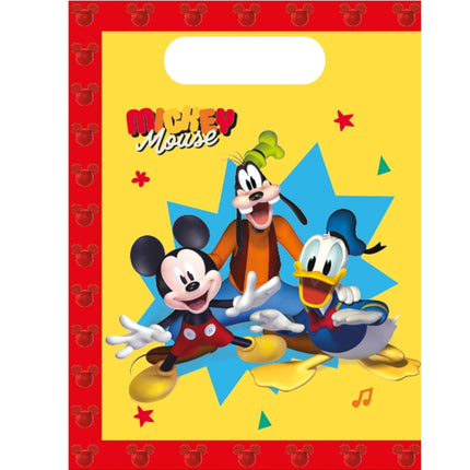 Sacchetti di condivisione di Topolino Salta nel Divertimento 23cm 4pz
