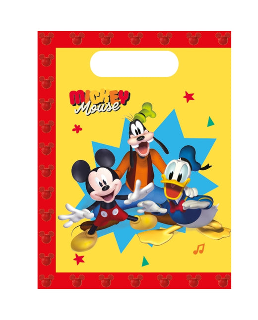 Sacchetti di condivisione di Topolino Salta nel Divertimento 23cm 4pz