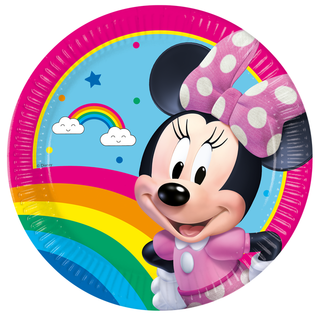 Piatti di Minnie Mouse 20cm 8pz