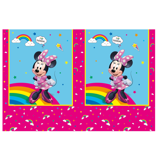 Tovaglia di Minnie Mouse in plastica 1,8m