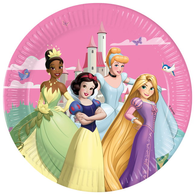 Piatti Principesse Disney 23cm 8pz
