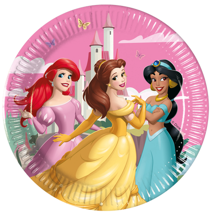Piatti Principesse Disney 20cm 8pz