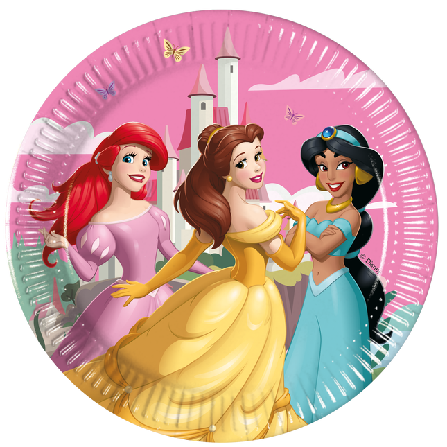 Piatti Principesse Disney 20cm 8pz