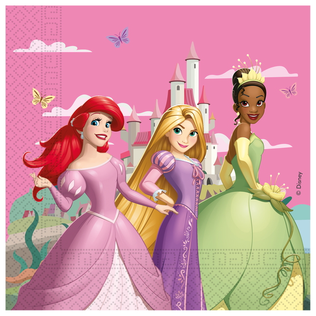 Tovaglioli Principesse Disney 33cm 20pz