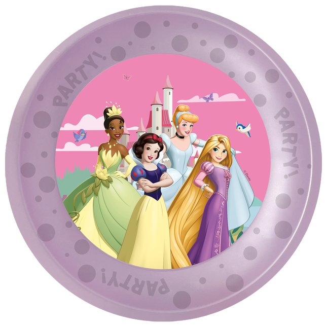 Piatti Principesse Disney 21cm 4pz