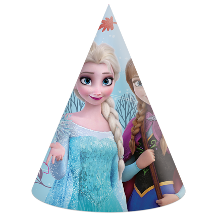 Cappelli da festa Frozen 6 pezzi