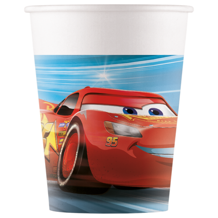 Bicchiere di carta Cars 200ml 8pz