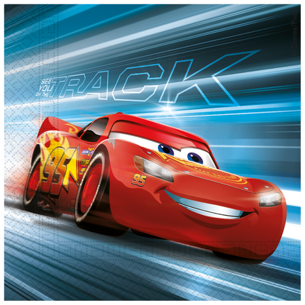 Tovaglioli Cars 33cm 20pz