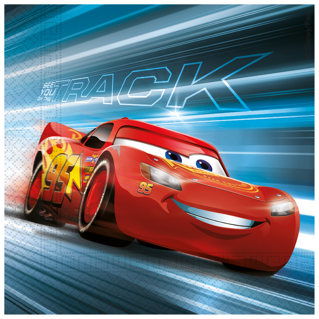 Tovaglioli Cars 33cm 20pz