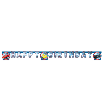 Fionda Lettera Cars Buon Compleanno
