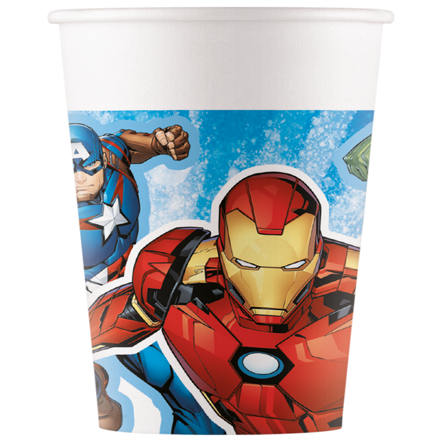 Tazze Avengers 200ml 8pz