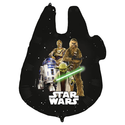 Palloncino ad elio Star Wars vuoto 1m