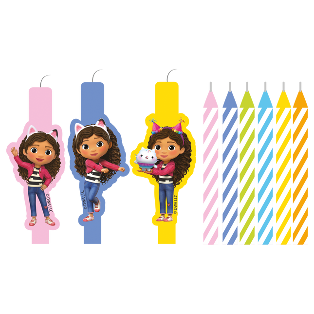 Gabby'S Candele per casa delle bambole 9 pezzi