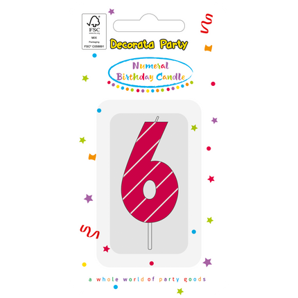 Candela 6 anni rosa