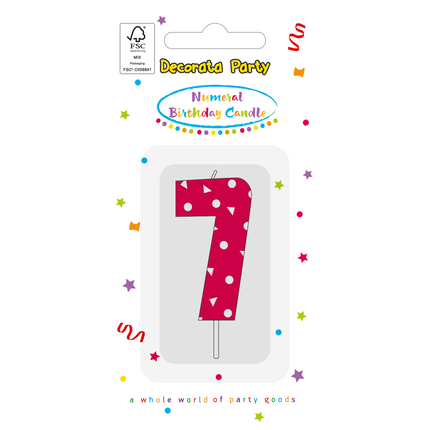 Candela 7 anni rosa