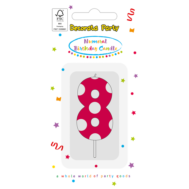 candela 8 anni rosa