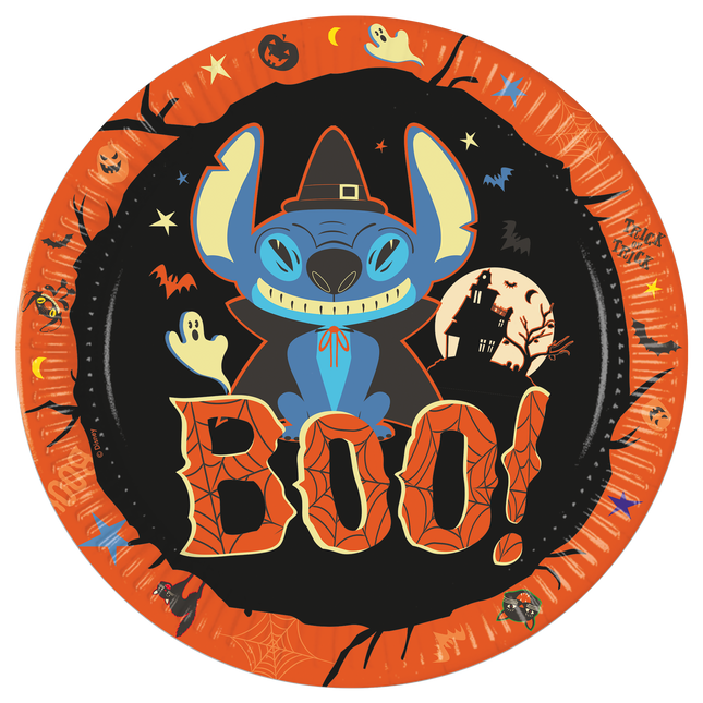 Piatti a punto Halloween 23cm 8pz
