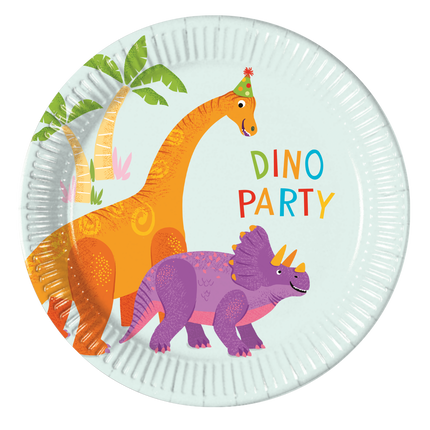 Piatti Dino Party 20cm 8pz