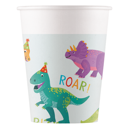 Tazze Dino Roar! 200ml 8pz