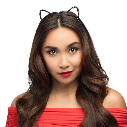 Diadema gatto Black Diamond