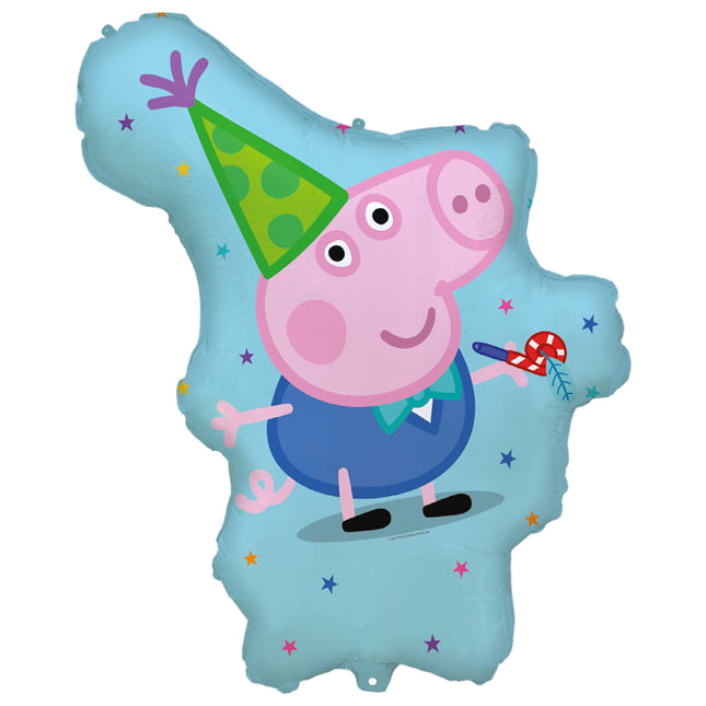 Palloncino ad elio Peppa Pig Verde Vuoto 85 cm