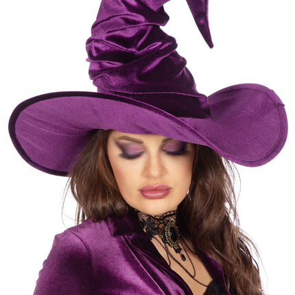 Cappello da strega in velluto