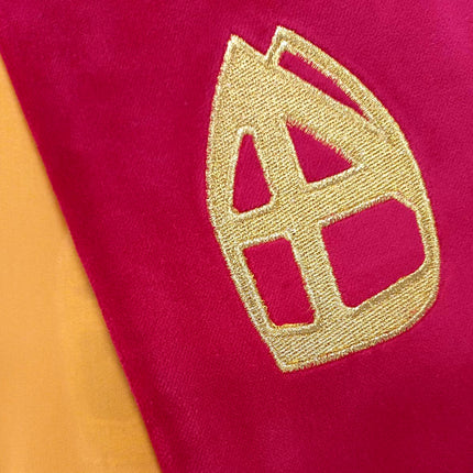 Costume da Sinterklaas in velluto 3 pezzi