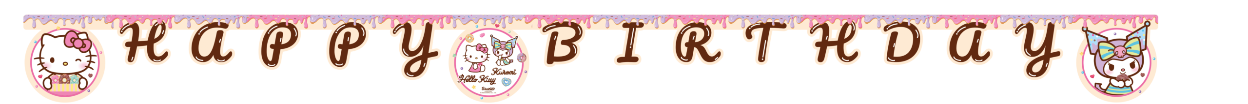 Lettere di auguri di buon compleanno Hello Kitty