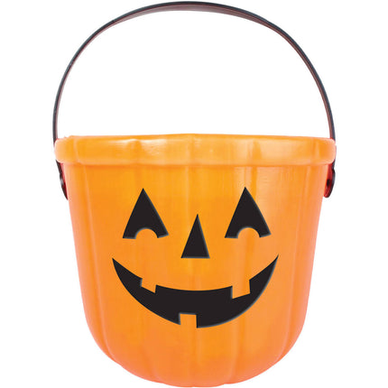 Secchiello Halloweem Hallo-Ween Arancione 17cm