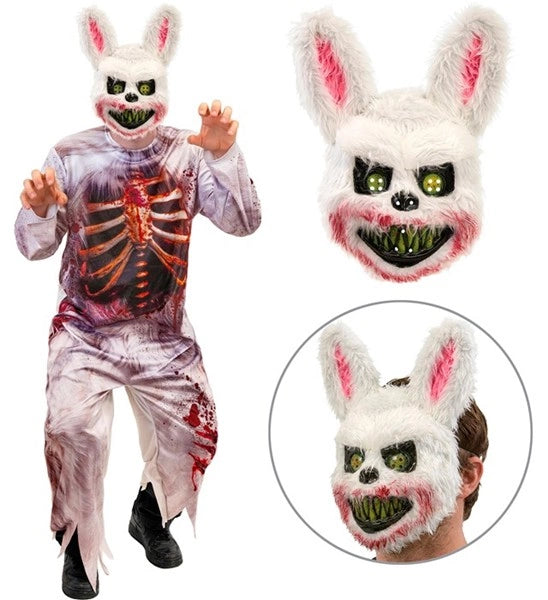 Costume da coniglio zombie