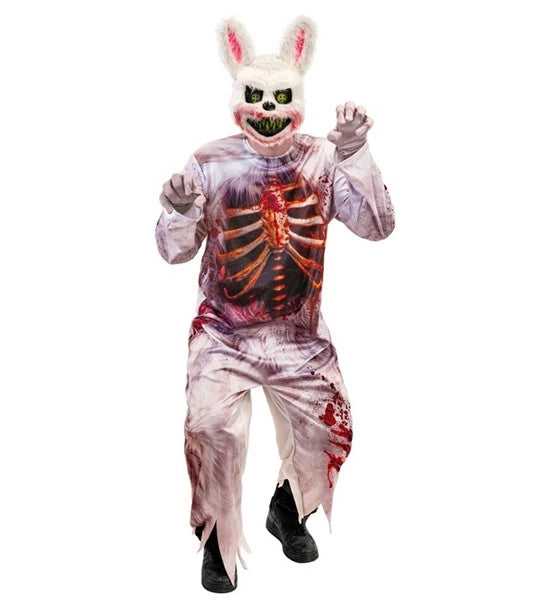 Costume da coniglio zombie