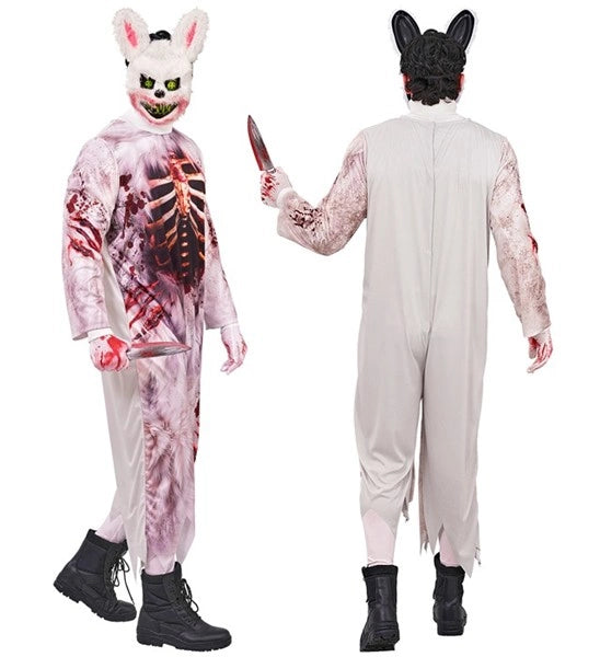 Costume da coniglio zombie