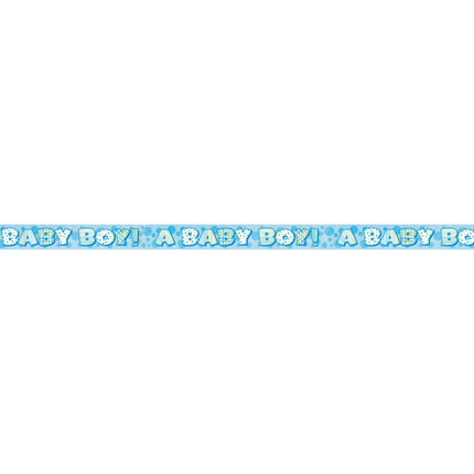 Striscione per bambini blu 3,65 m