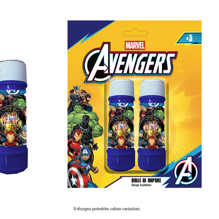 Avengers Bellenblaas 60ml 2st