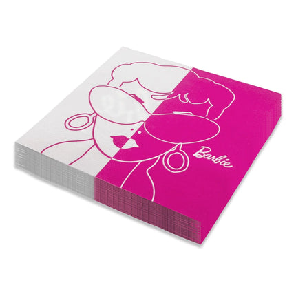 Tovagliolini Barbie, 20 pezzi
