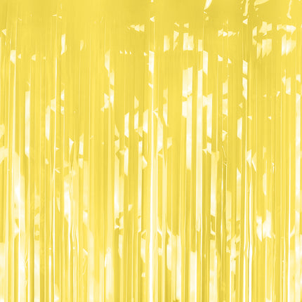 Tenda per porte gialla Metallic Foil 2m