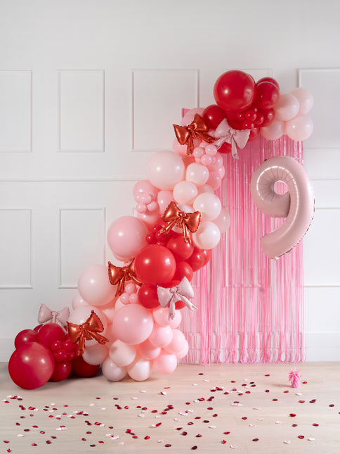 Palloncino rosa peso 7cm 4pz