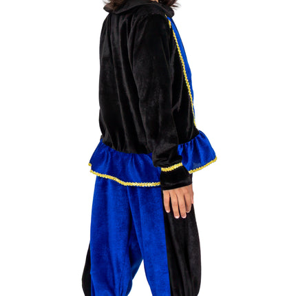 Costume da Piet per bambini blu/nero
