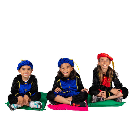Costume da Piet per bambini rosso/nero