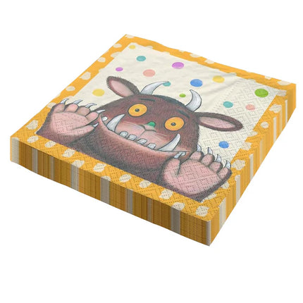 Tovagliolini “Il Gruffalo” 33 cm, 20 pezzi
