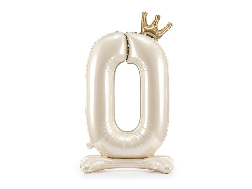 0 Anno Palloncino Elio Perla Vuoto 84cm