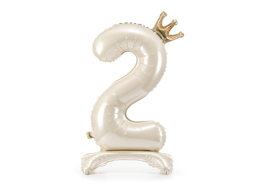 Palloncino ad elio 2 anni Pearl vuoto 84 cm