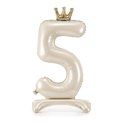 Palloncino ad elio 5 anni Pearl vuoto 84 cm