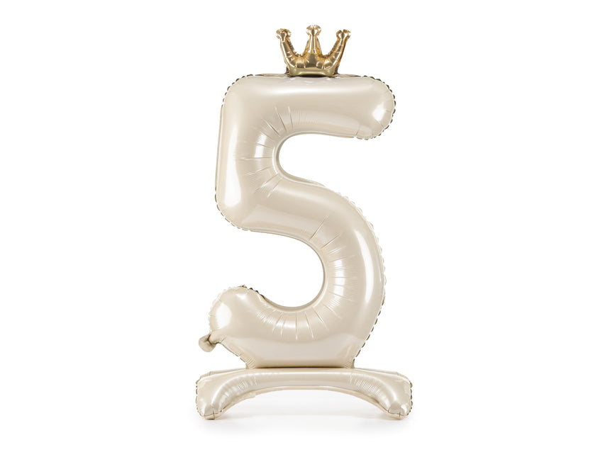 Palloncino ad elio 5 anni Pearl vuoto 84 cm