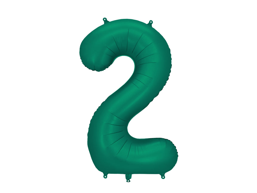 Palloncino di figura 2 anni Verde Vuoto 86cm