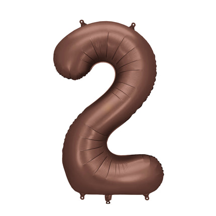Palloncino di figura 2 anni Marrone Vuoto 86cm