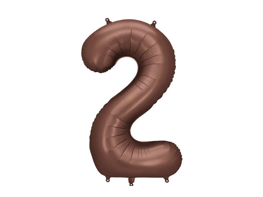 Palloncino di figura 2 anni Marrone Vuoto 86cm